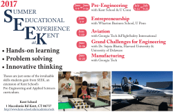 Hands-on learning &bull; Problem solving &bull; Innovative