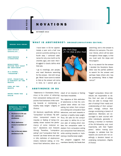novations - Annapolis Area Intergroup