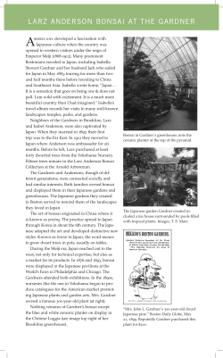 larz anderson bonsai at the gardner