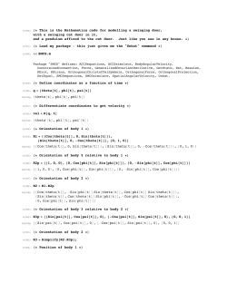 Mathematica example