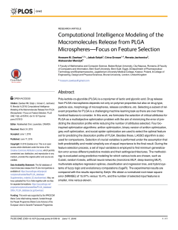 Computational Intelligence Modeling of the Macromolecules