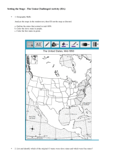 Setting the Stage - The Union Challenged Activity (HA)