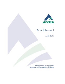 Branch Manual