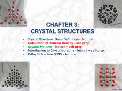 crystal structures