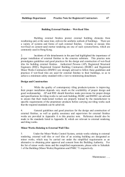 PNRC 67 - Buildings Department