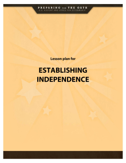 Lesson plan for Symbols and Holidays