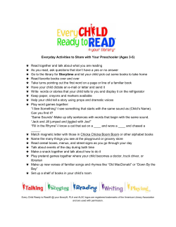 Everyday Activities to Share with Your Preschooler (Ages 3