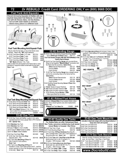GAS TANK 53-82 - Doc Rebuild`s