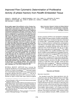 from Paraffin-Embedded Tissue