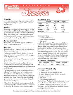 MF1178 Preserving Strawberries