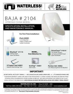 Installation Instructions