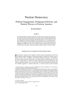 Nuclear Democracy