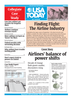 The Airline Industry