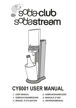 CY8001 USER MANUAL