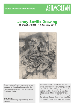 Jenny Saville Drawings Teacher Notes