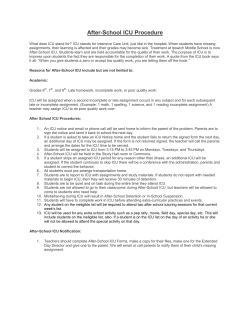 Middle School ICU Policy
