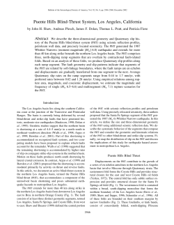Shaw et al. (2002) - Active Tectonics Research Group