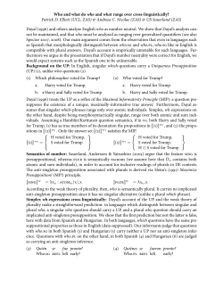Who and what do who and what range over cross