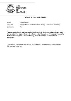 Hmong music in northern Vietnam