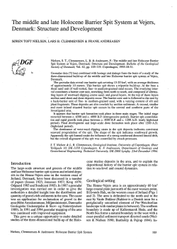 Bulletin of the Geological Society of Denmark, Vol. 42/1, pp. 105-119