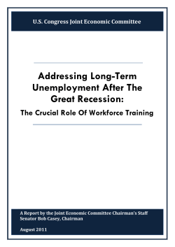 Addressing Long-Term Unemployment after the Great Recession