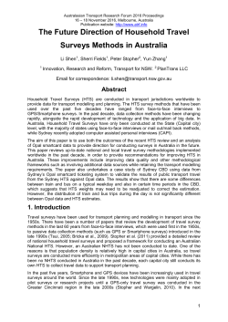 PDF: 330 KB - Australasian Transport Research Forum