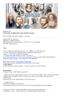 18th-Century British Literature