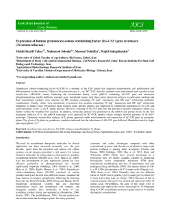 Expression of human granulocyte-colony stimulating factor ( hG