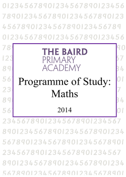 file_downloadMaths - The Baird Primary Academy