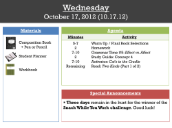 Effect vs. Affect - jhampton.pbworks.com.