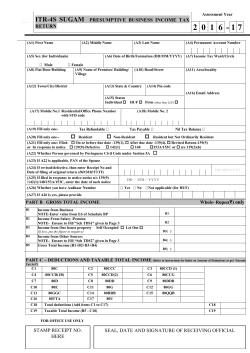 ITR-4S - Income Tax Department