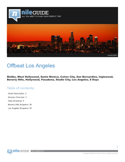 Offbeat Los Angeles