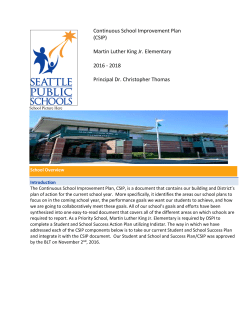 Martin Luther King Jr. - Seattle Public Schools