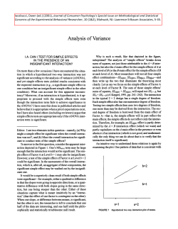Analysis of Variance - owen.vanderbilt.edu
