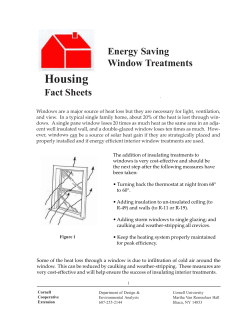 Energy saving wind-trtmnts-f-sht