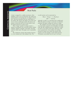 Chemical Insights: Heat Packs