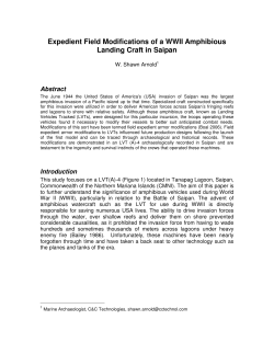 Expedient Field Modifications of a WWII Amphibious Landing Craft