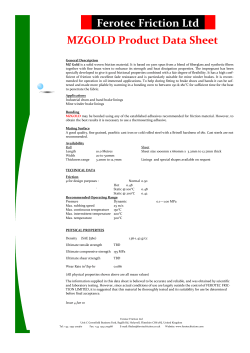 PDS UK - Ferotec Friction