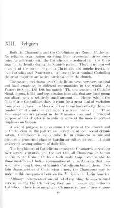 XIII. Religion