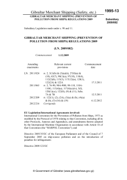 1995-13 - Laws of Gibraltar