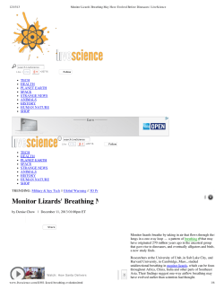 Live Science 2013 - The University of Utah