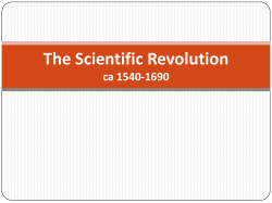 The Scientific Revolution