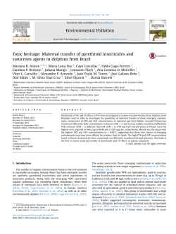 Toxic heritage: Maternal transfer of pyrethroid insecticides and