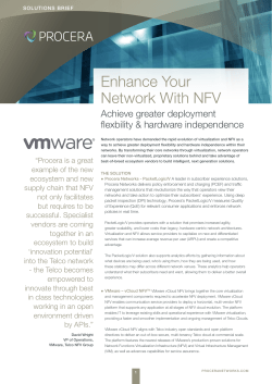 Enhance Your Network With NFV