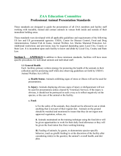 ZAA Education Committee