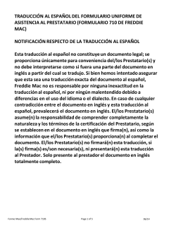 Uniform Borrower Assistance Form