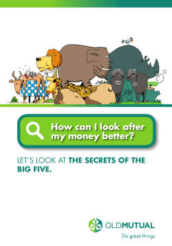 How can I look after my money better?