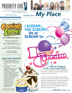 My Place - Priority One Credit Union