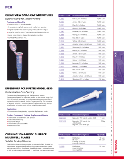 CLEAR-VIEW SNAP-CAP MICROTUBES CORNING&reg; DNA