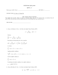 Solutions Q 2